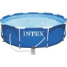 Каркасный бассейн INTEX Metal Frame 28202, 305×76 см, с фильтр-насосом 28202NP
